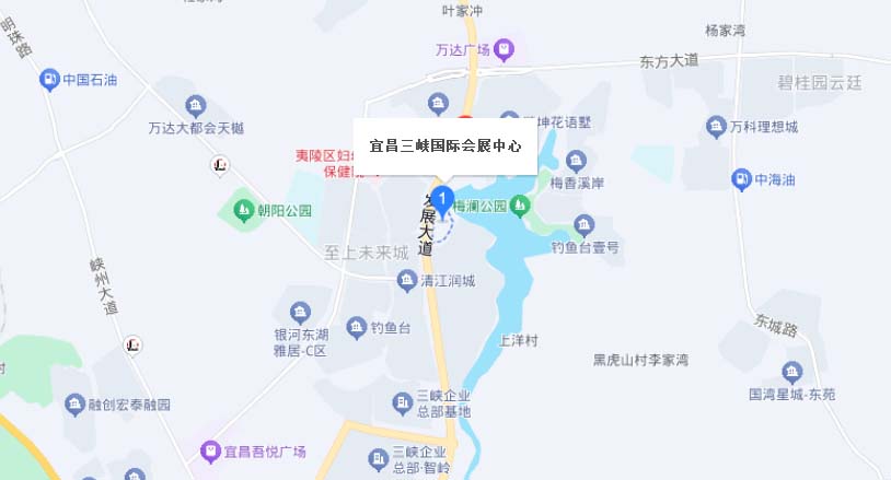 宜昌家博会交通路线地图